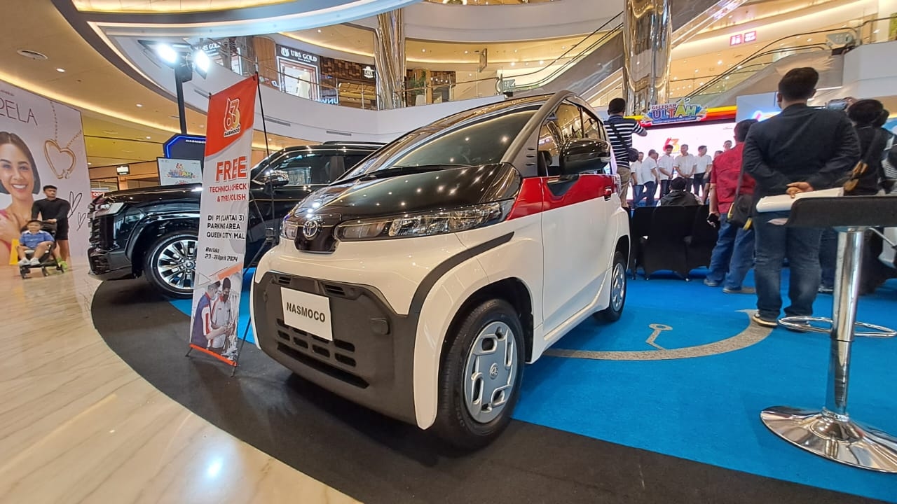 Ingin Tahu Lebih Dekat dengan Toyota C+pod BEV? Ayo Kunjungi Bazar Gelegar Ultah Nasmoco di Atrium Queen City Mall Hingga 29 April Mendatang