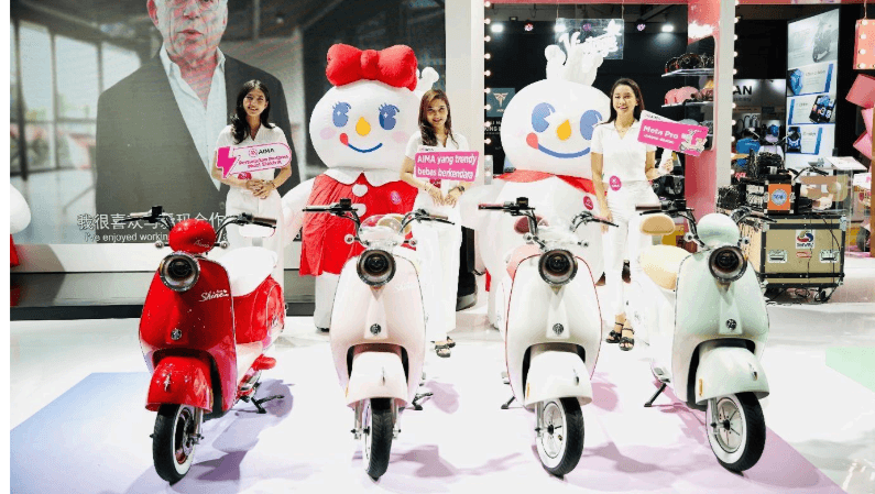 AIMA Pamerkan Inovasi Kendaraan Listrik di ASIABIKE Jakarta