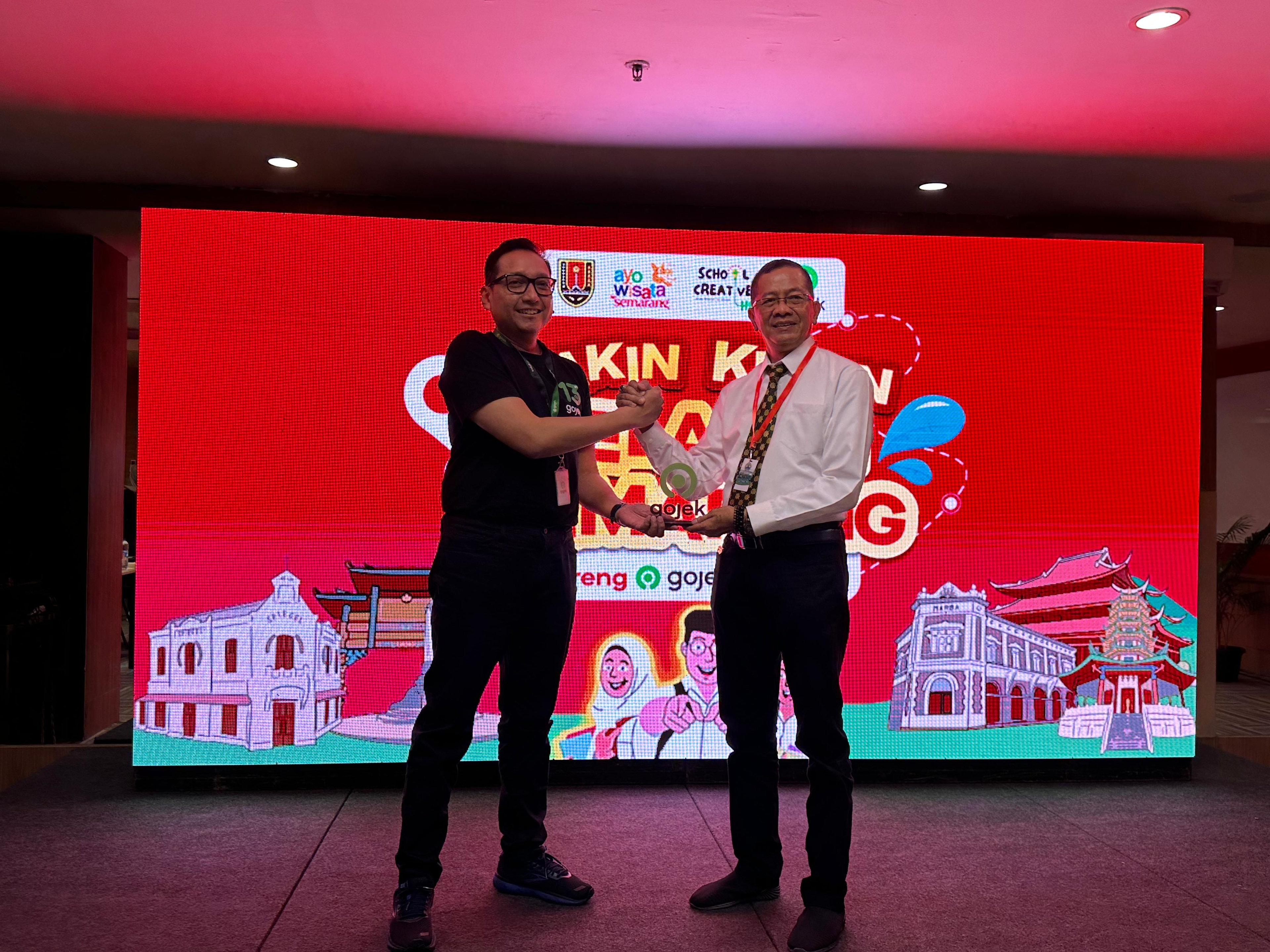 Dukung Kemajuan Pariwisata, Gojek Buka Program School Creative Hub Bersama Pemkot Semarang