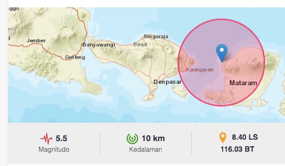 UPDATE Gempa Bali Lombok Hari Ini Selasa 14 Mei 2024, Waspada Gempa Susulan, Guncangan 5,5 Magnitudo Sebabkan Kepanikan