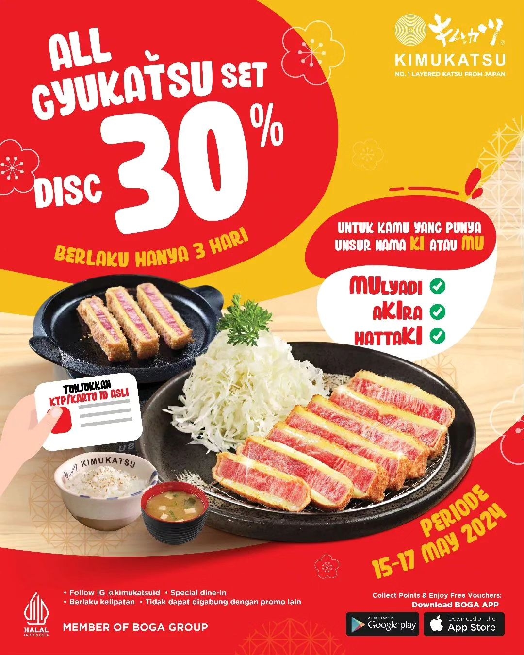 Promo Gila-gilaan! Hemat 30% untuk Gyukatsu Set Lezat di Kimukatsu, Buruan Beli Sekarang!