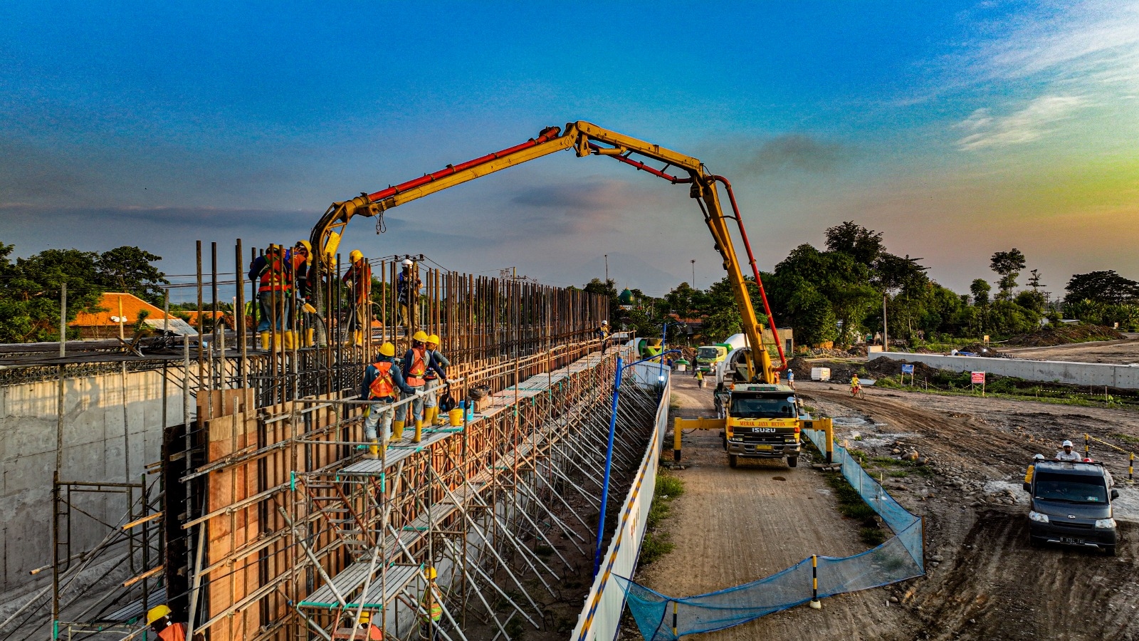 Progres Konstruksi Pembangunan Tahap 1 Probolinggo-Besuki Capai 35,84%,