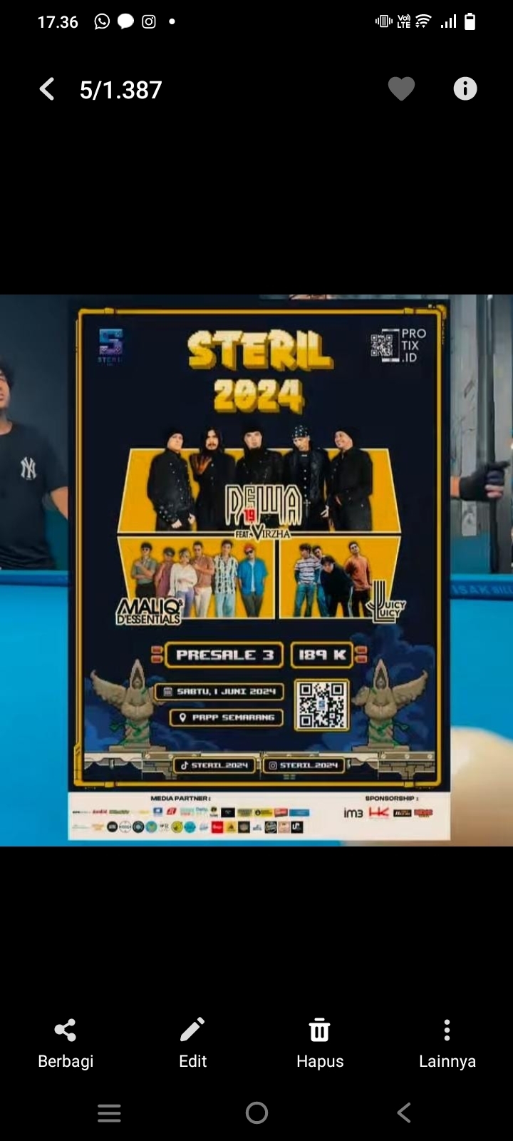 Kabar Bahagia untuk Baladewa Semarang, Dewa 19 Bakal Mendarat di Kota Lumpia Tanggal 1 Juni, Cek Harga Tiketnya