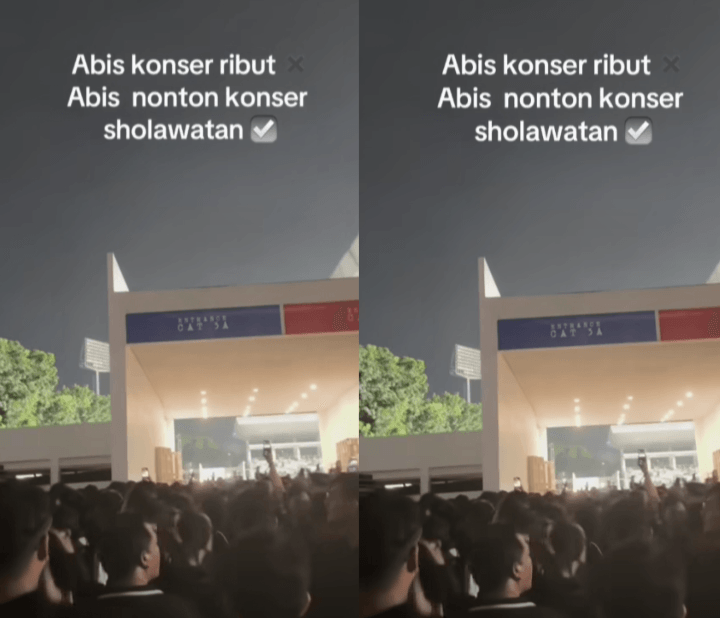 Viral di Medsos: Penonton Konser Avenged Sevenfold Pulang Dengan Tertib Sambil Melantunkan Sholawat