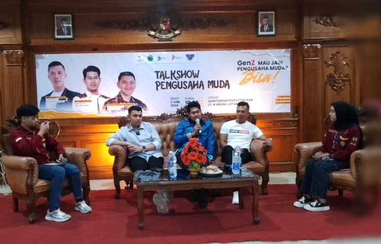 HIPMI Jateng dan BEM FST Unisnu Gelar Talkshow Gen Z Bisa Jadi Pengusaha, Ajak Generasi Muda Jepara Melek Wirausaha