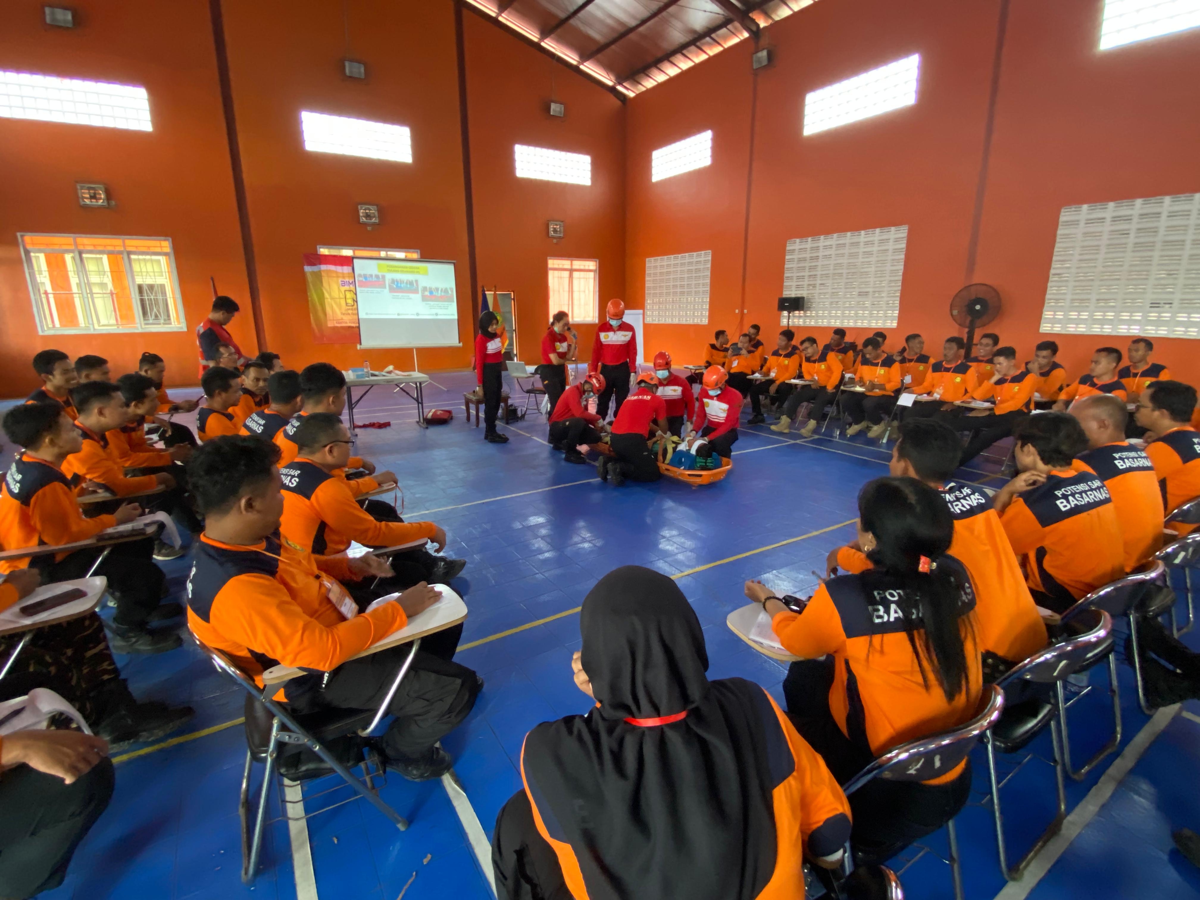 Bimbingan Teknis Medical First Responder (MFR) Tingkatkan Kapabilitas Potensi SAR di Pantura Tengah