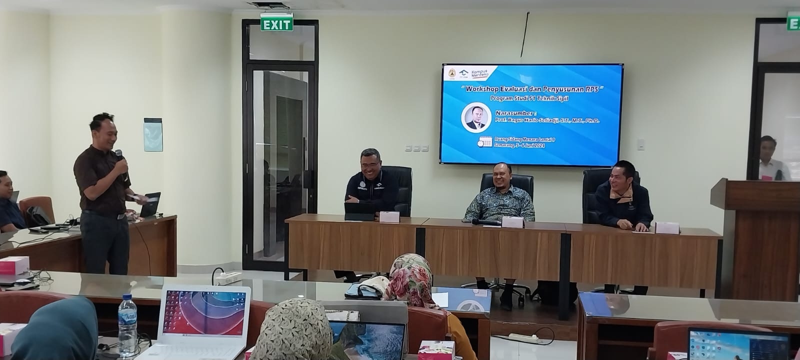 45 Dosen Prodi Teknik Sipil USM Ikuti Workshop OBE