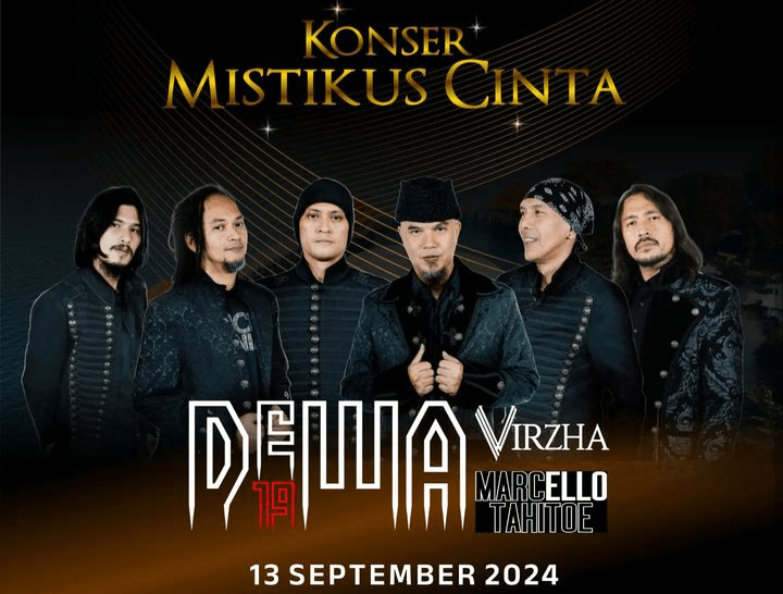 Baladewa Merapat! Dewa 19 Bakal Manggung di Jepara 13 September 2024 Konser Mistikus Cinta