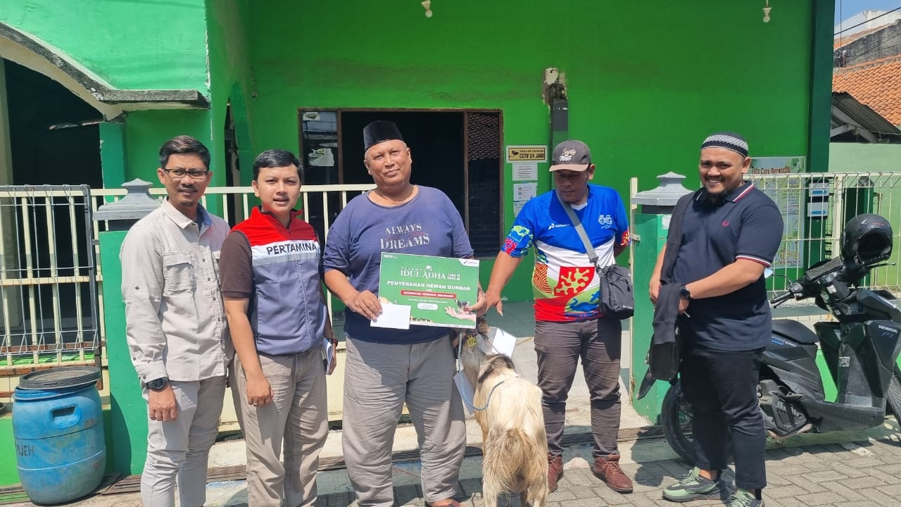 Tebar Manfaat, Perwira Patra Niaga Jawa Bagian Tengah Salurkan 152 Ekor Hewan Qurban