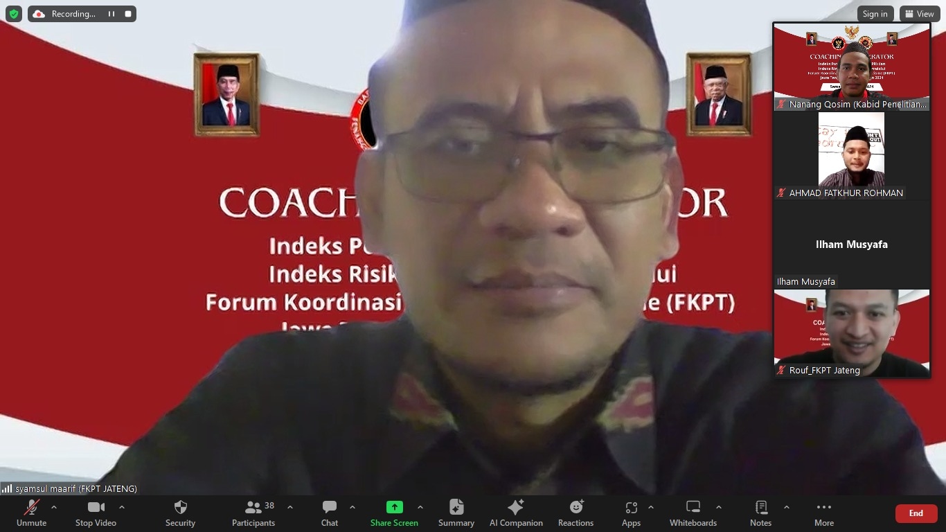 Kasus Terorisme di Jateng Zero, Prof Syamsul: Tapi Tetap Harus Waspada