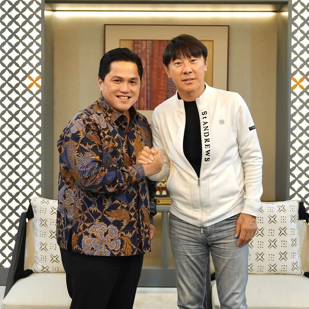 RESMI, Erick Thohir Umumkan Perpanjangan Kontrak Shin Tae Yong