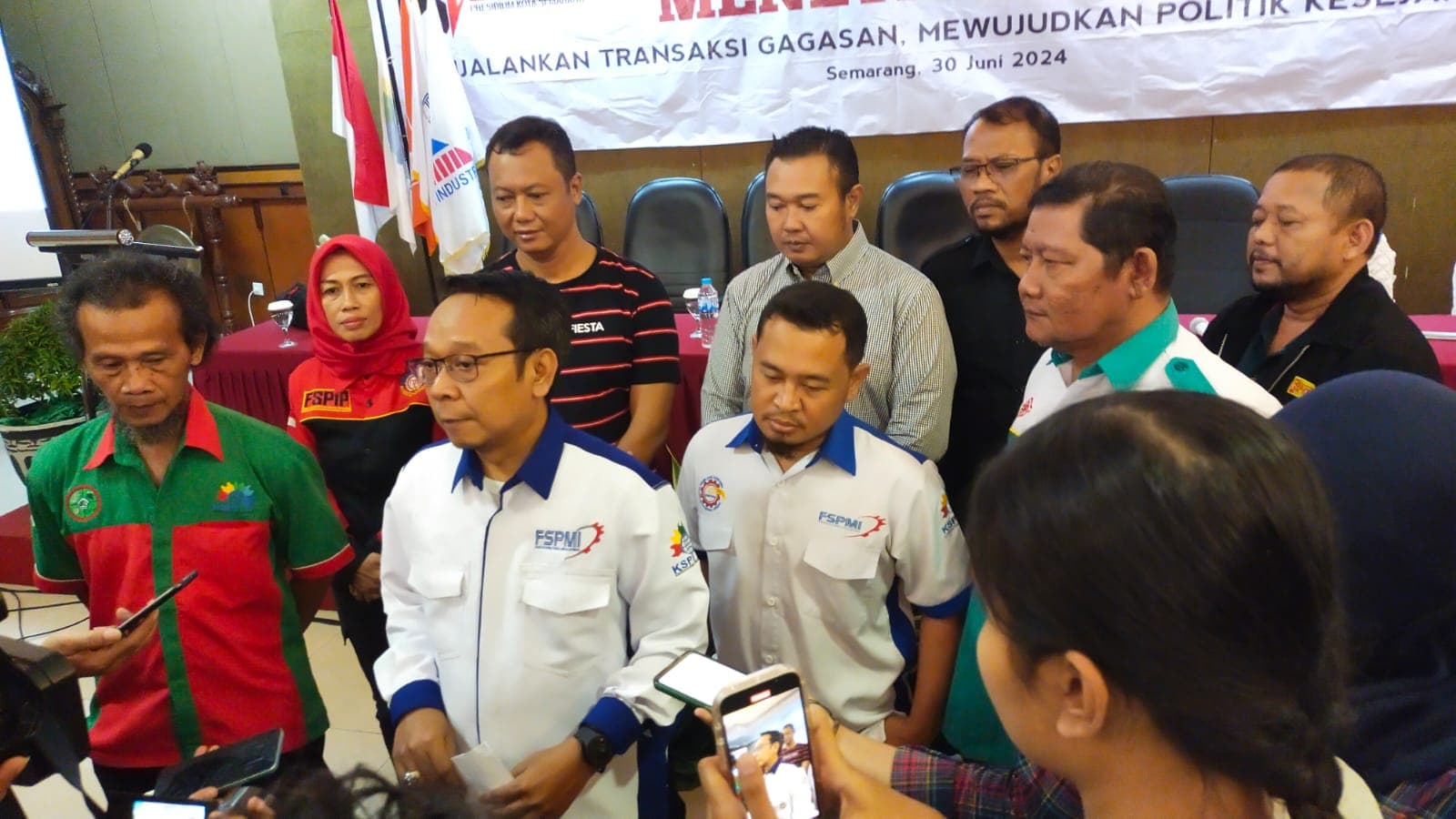 Deklarasi Dukung Mbak Ita dalam Pilwalkot Semarang, Aliansi Buruh Siap All Out Memenangkan