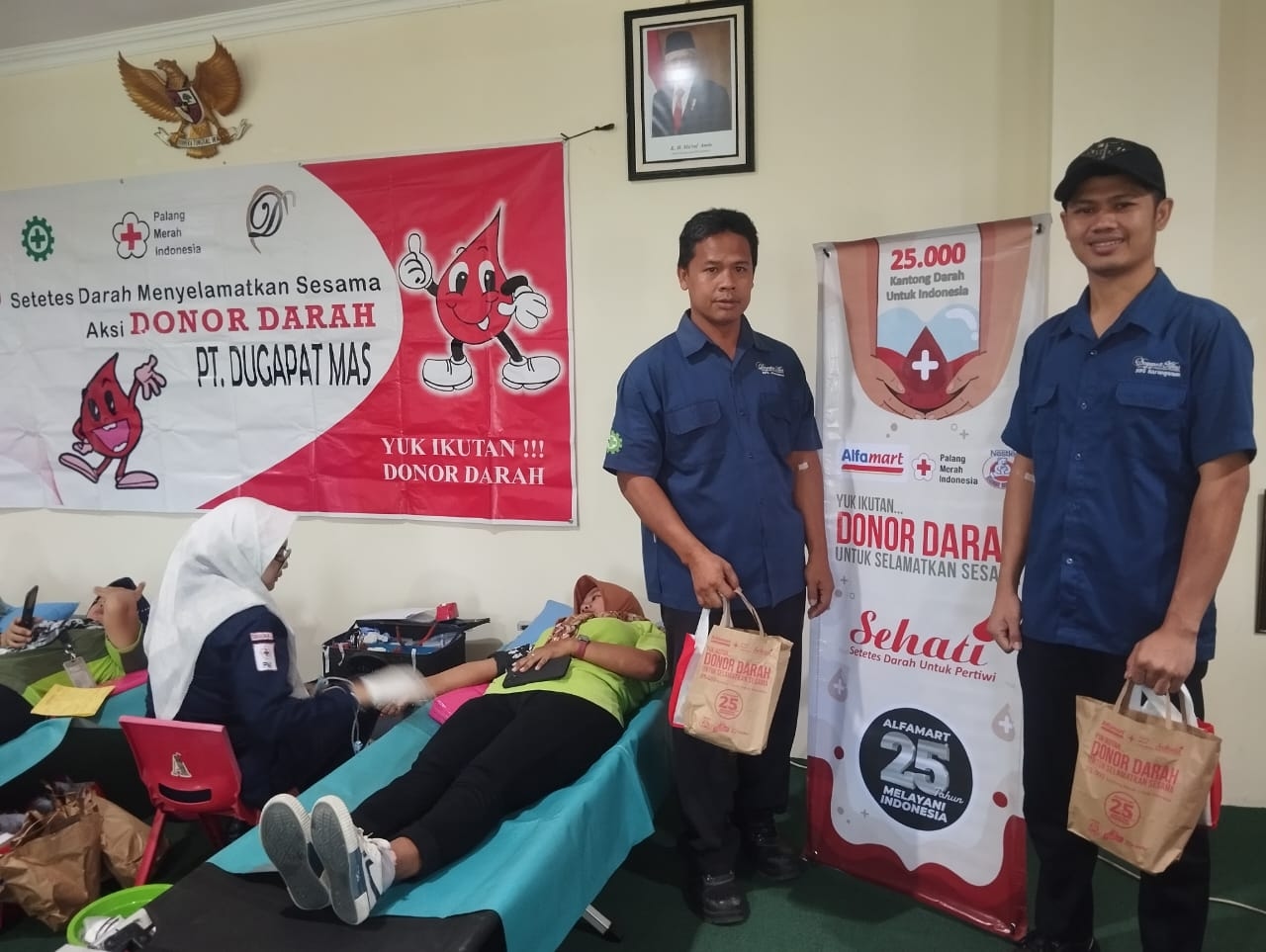 Kado Ultah 25 Tahun Alfamart, 25.000 Kantong Darah untuk Sesama