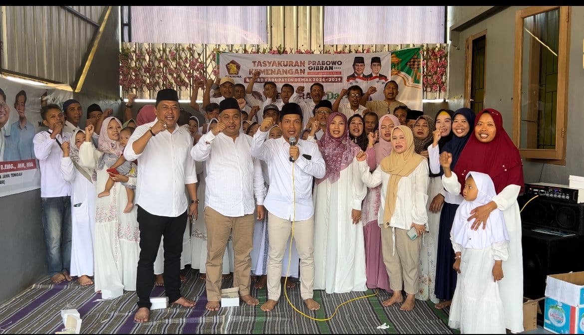 Muti Kholil Ajak Warga Demak Kompak Dukung Sudaryono Calon Gubernur Jateng