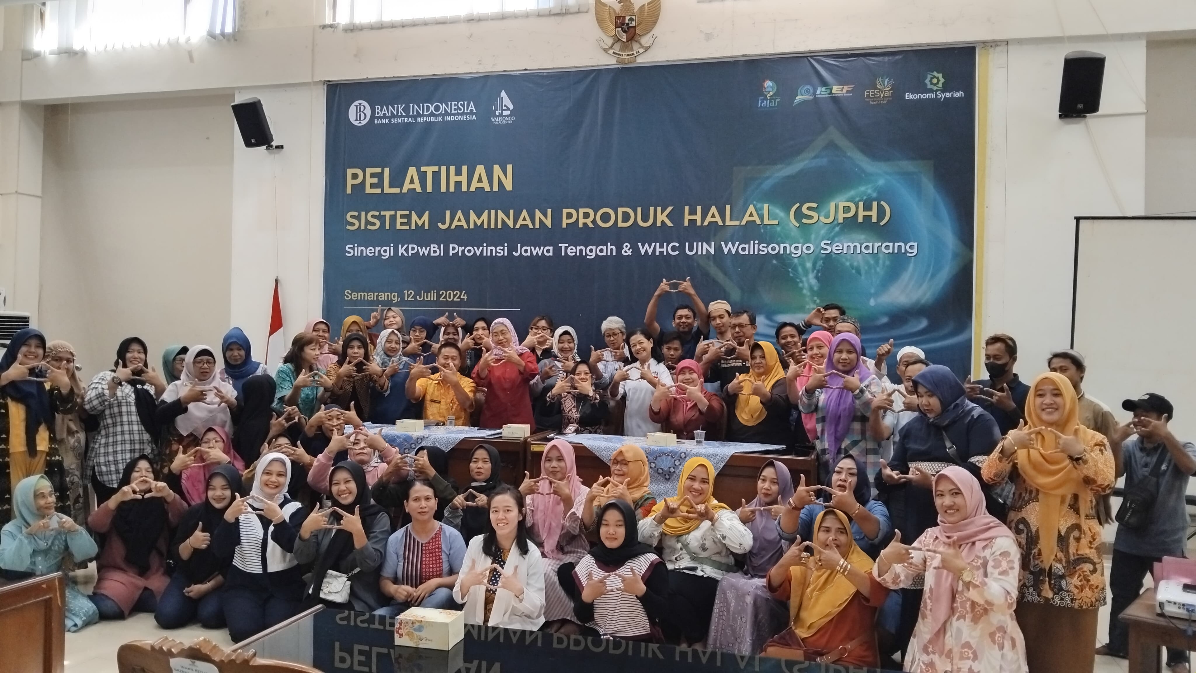 Pelatihan Sistem Jaminan Produk Halal (SJPH) Sinergi KPwBI dan Walisongo Halal Center UIN Walisongo Semarang