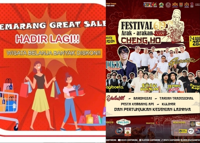 Semarang Vibes! Beberapa Daftar Event Menarik yang Siap Menghiasi Kota Atlas Selama Bulan Agustus 2024! Jangan Lupa Catat Tanggalnya
