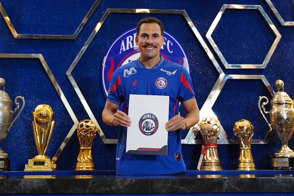 Arema FC Resmi Perkenalkan Pablo Oliveira sebagai Pemain Asing Terakhir