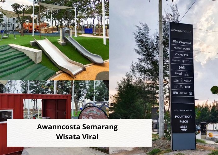 Wisata Viral Semarang! Awanncosta, Destinasi Hits Tepi Pantai Baru yang Wajib Dikunjungi! Tunggu Soft Openingnya