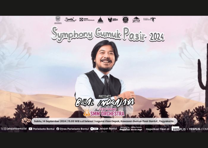 Event Jogja Vibes! Symphony Gumuk Pasir 2024, Perpaduan Musik Klasik dan Alam yang Memukau Siap Menghibur Masyarakat Yogyakarta Pada September 2024