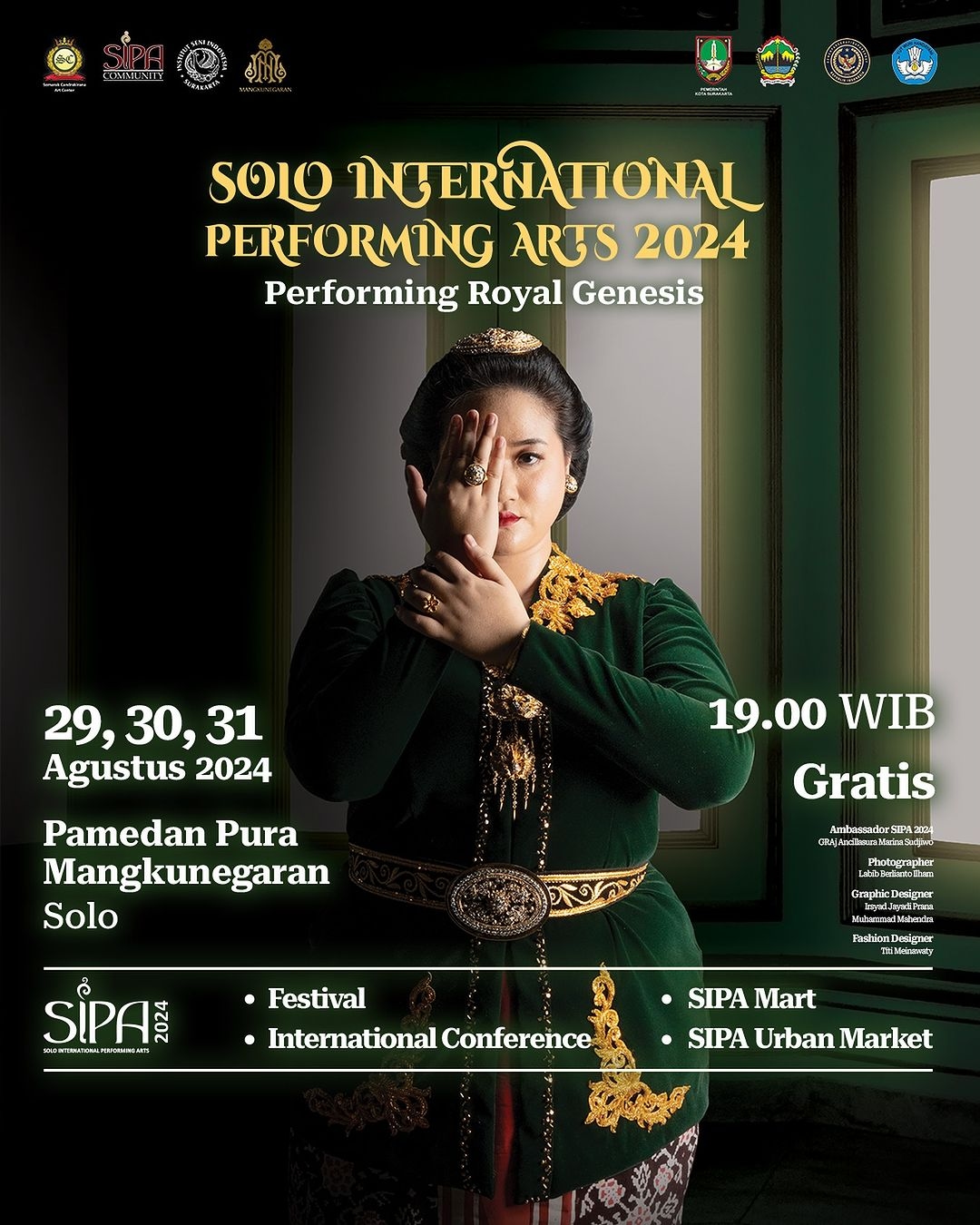 Solo Event Vibes! SIPA Festival 2024, Persembahan Spektakuler Seni Tradisional dan Kontemporer di Kota Solo