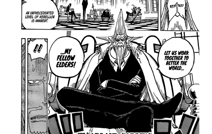 Final Saga One Piece: Saint Figarland Garling Diangkat Menjadi Gorosei Baru, Dunia Semakin Kacau