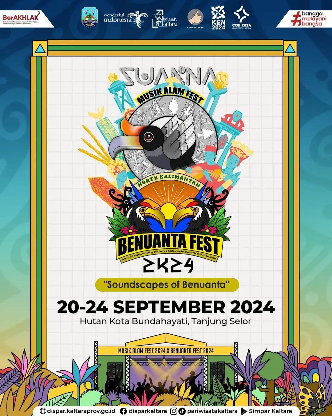 Event Vibes! Saksikan Kemeriahan Acara Benuanta Fest X Musik Alam Fest, Suara Alam Memanggil di Hutan Kota Bunda Hayati