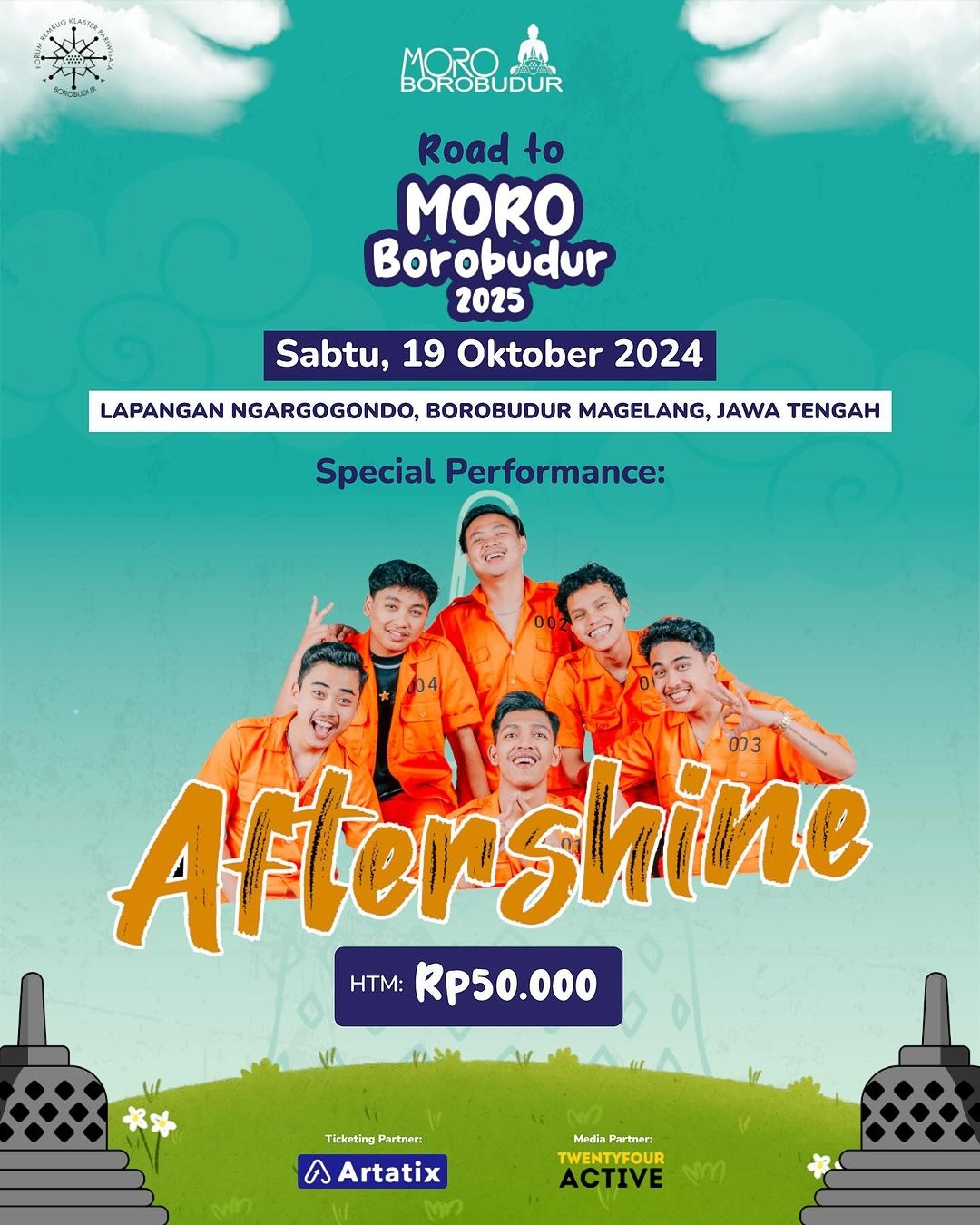 Event Vibes! Rasakan Atmosfer Luar Biasa dari Road to Moro Borobudur 2025 dan Meriahkan Akhir Pekan dengan Musik Lokal Berkualitas di Magelang