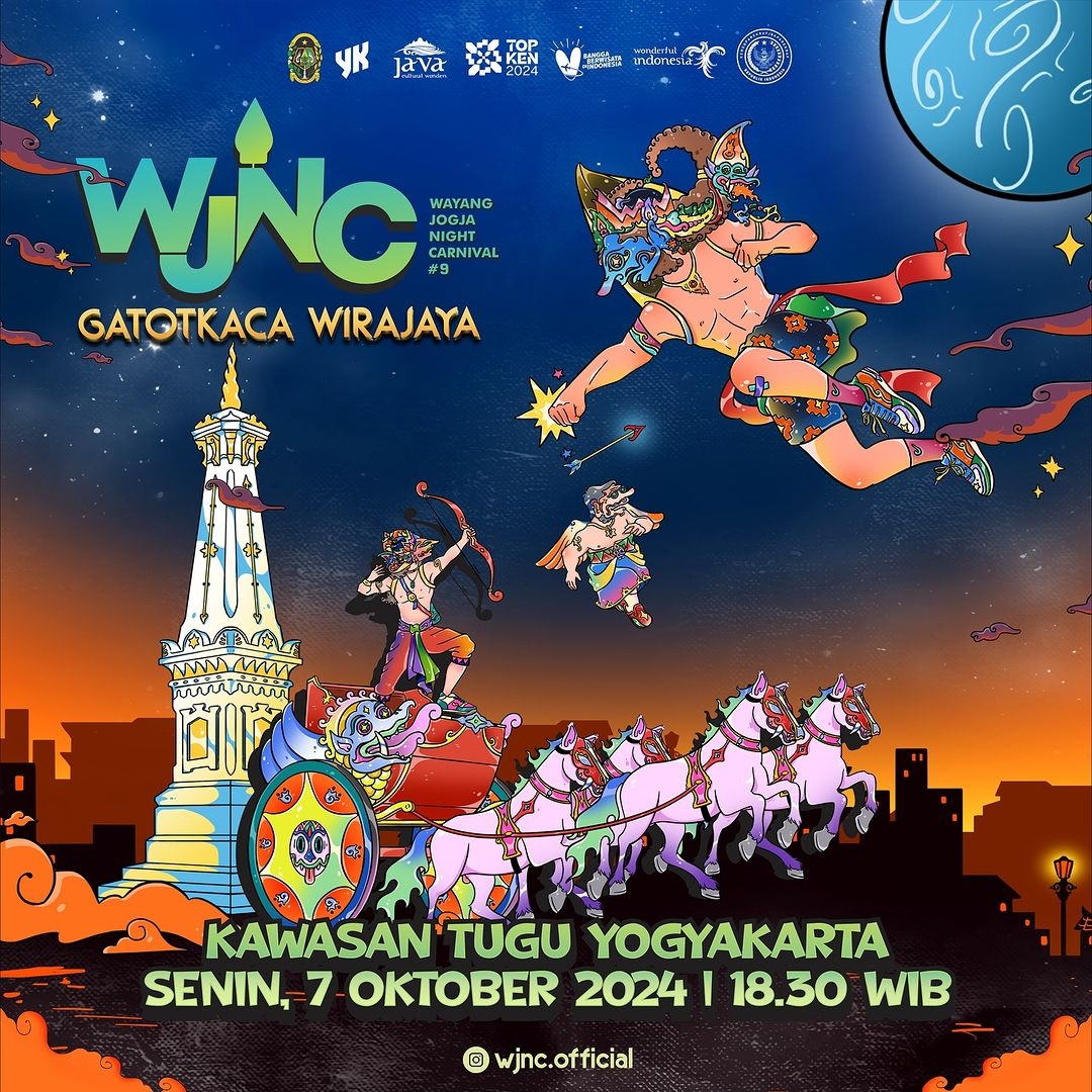 Event Vibes! Acara yang Selalu Dinantikan Warga Jogja dan Para Wisatawan, Wayang Jogja Night Carnival 2024! Catat Tanggal Pelaksanaannya