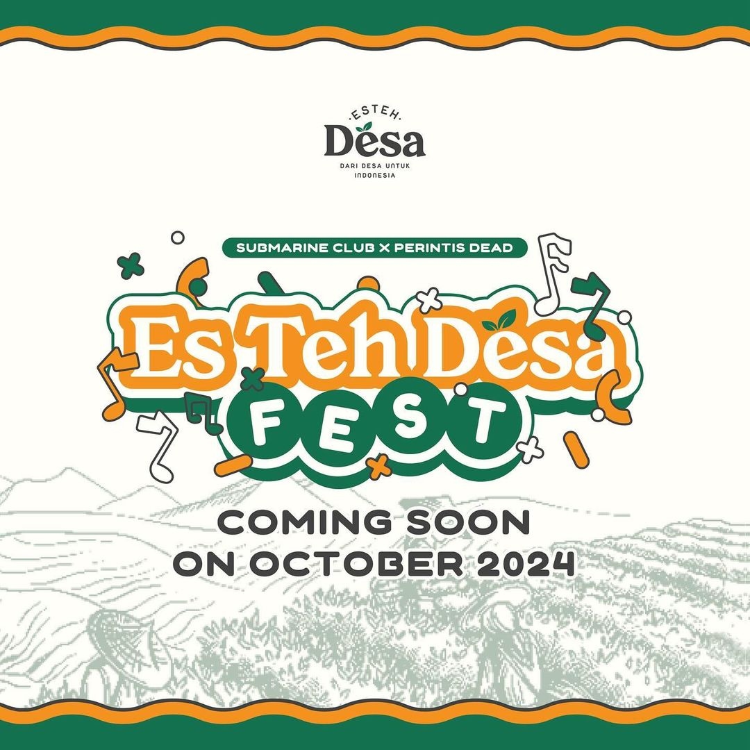 Event Vibes! Mari Bersiap Meriahkan Lokananta Solo dengan Hadir di Es Teh Desa Fest 2024, Perpaduan Seni Jalanan dan Musik yang Menyegarkan