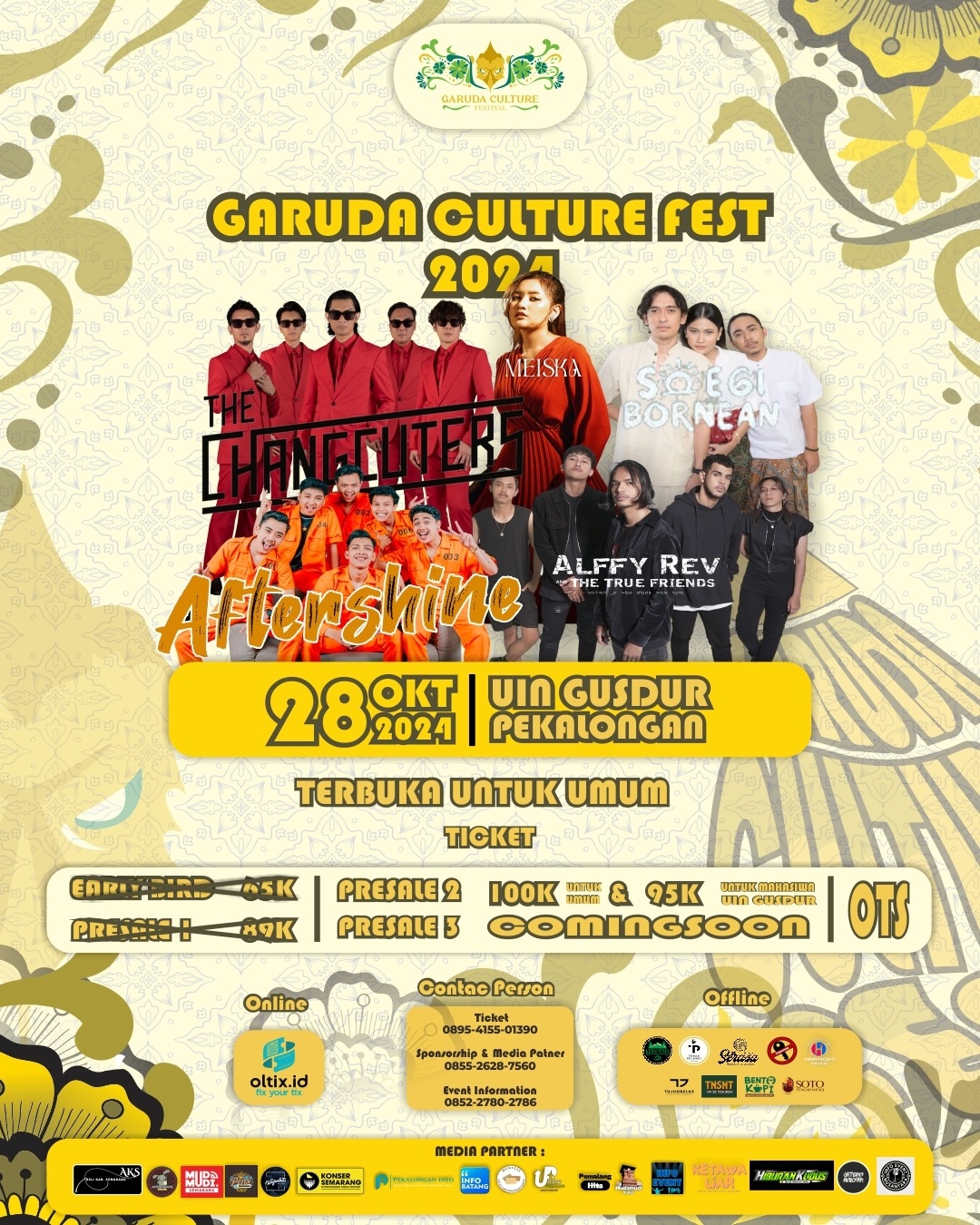 Event Vibes! Yuk Bersiap Hadir Dalam Acara Garuda Culture Fest, Meriahkan Akhir Pekanmu dengan Nuansa Budaya dan Musik