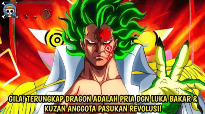 Spoiler One Piece Chapter 1128: Terungkap! Pria Dengan Luka Bakar Adalah Monkey D Dragon