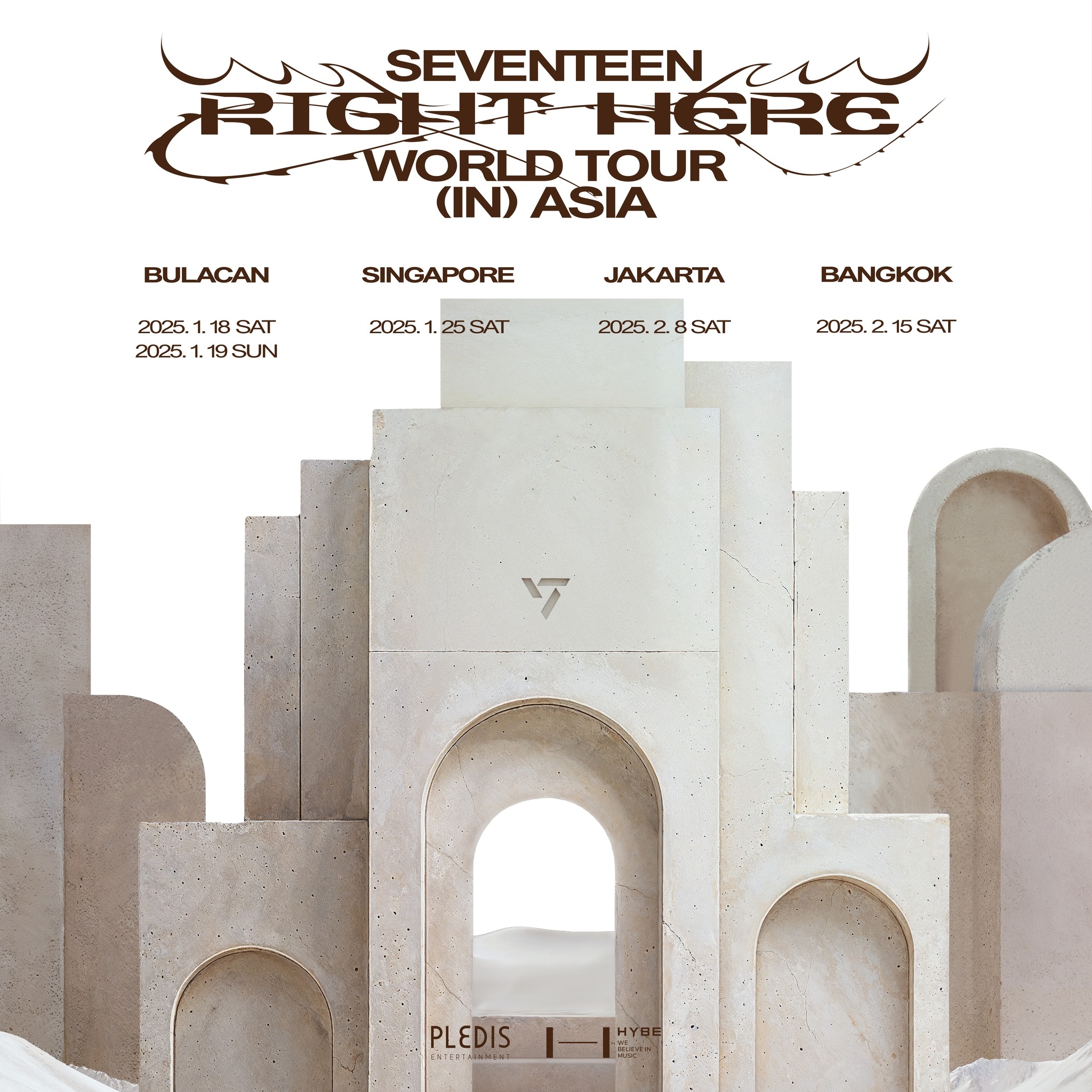 Event Vibes! Boyband Korea SEVENTEEN Konfirmasi Konser di Jakarta Dalam Rangkaian World Tour Right Here, Carat Indonesia Bersorak Gembira!