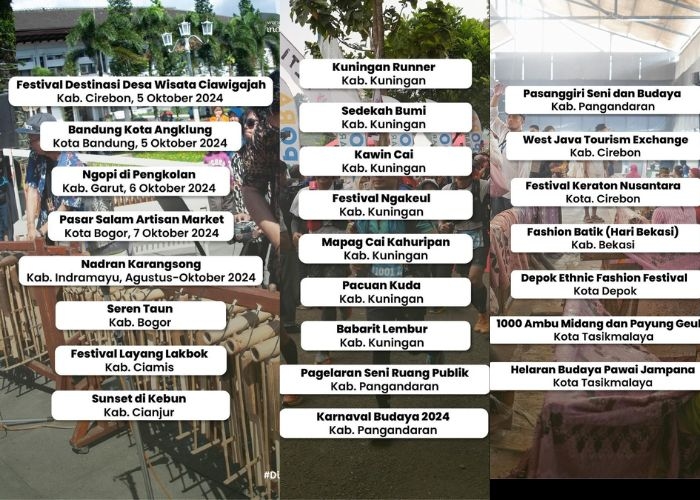 Event Vibes! Menyambut Semarak Festival Budaya dan Wisata Jawa Barat di Oktober 2024