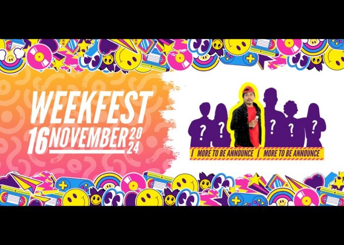 Event Vibes! Malam Minggu Rasakan Euforia Melalui Weekfest 2024: Ekspresikan Kebahagiaanmu di Festival Akhir Pekan yang Penuh Warna!
