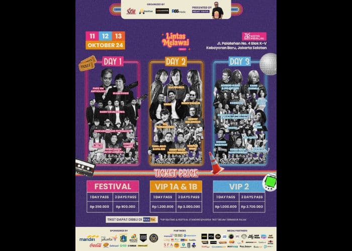Event Vibes! Nostalgia Keemasan 80an Kembali Hadir di Lintas Melawai Vol 2: Merayakan Budaya Retro di Jantung Jakarta