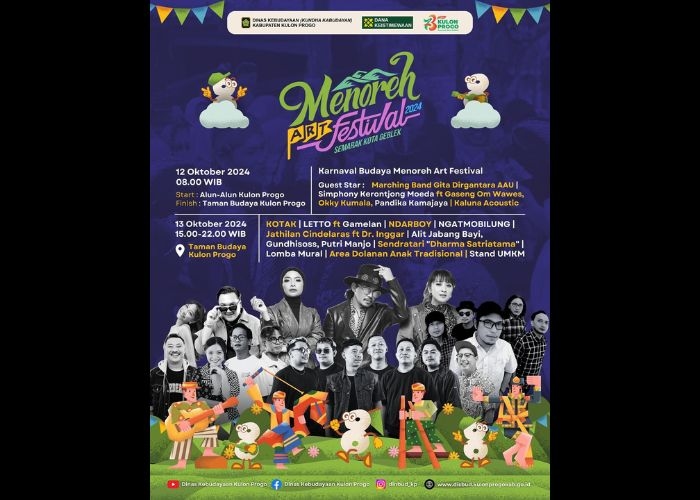 Event Vibes! Semarak Menoreh Art Festival 2024: Pesta Seni dan Budaya dalam Rangka HUT Kulon Progo ke-73