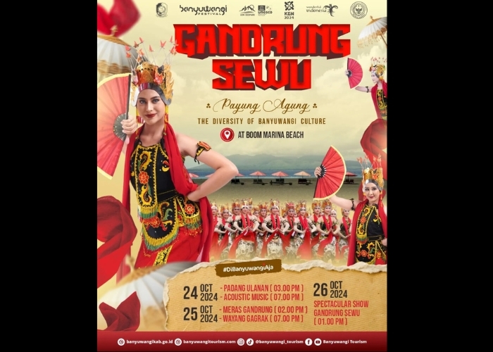 Event Vibes! Gandrung Sewu 2024: Merayakan Kemegahan Keberagaman Budaya Banyuwangi di Bawah Payung Agung