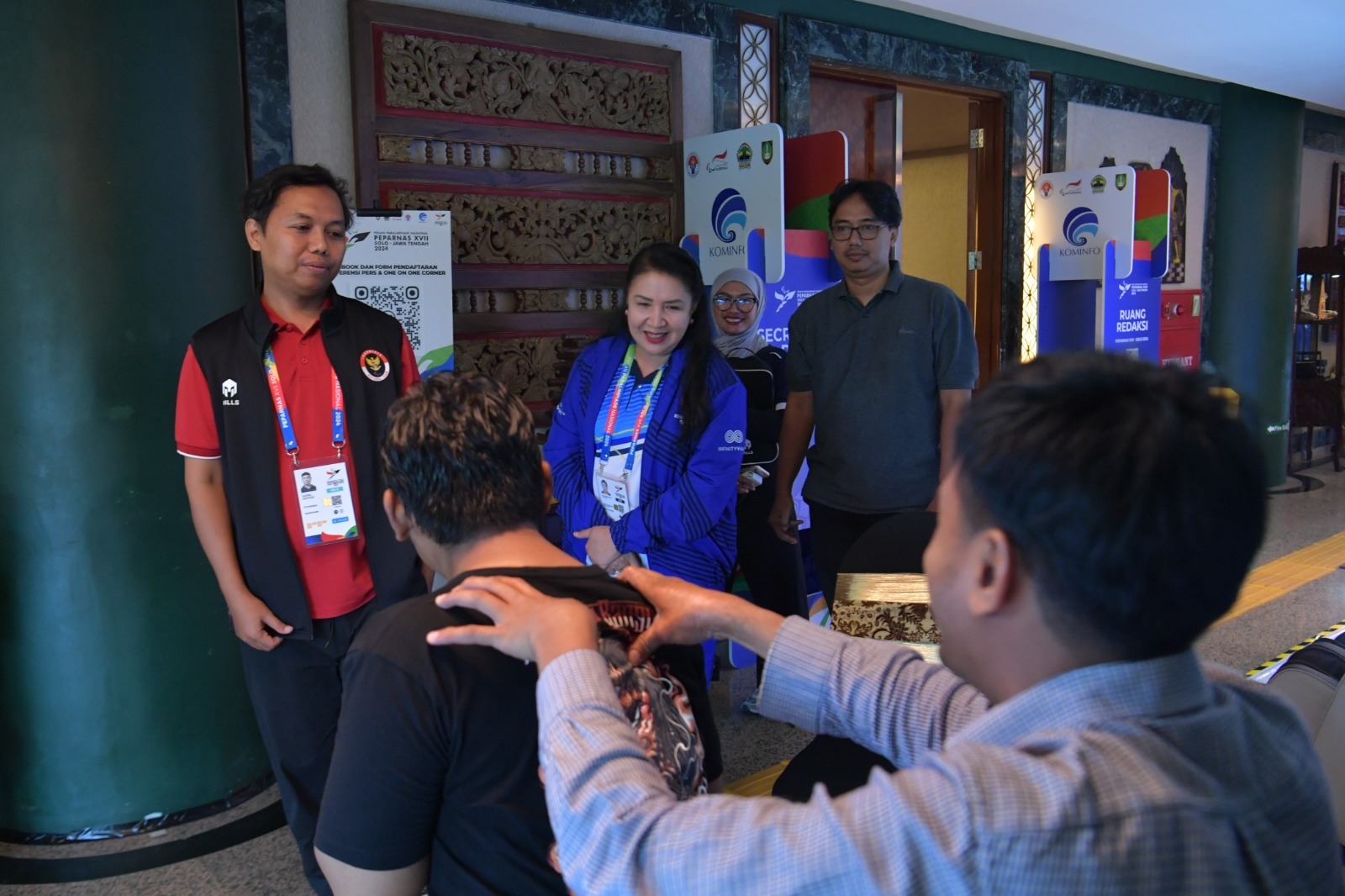 Sekjen APSF Puji Fasilitas Media Center PEPARNAS XVII Solo, Standar Global untuk Event Internasional