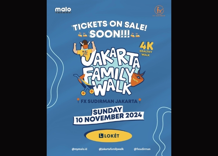 Event Vibes! Jakarta Family Walk 2024: Pererat Kebersamaan Keluarga Lewat Jalan Kaki Sehat 4K di Bulan Pahlawan