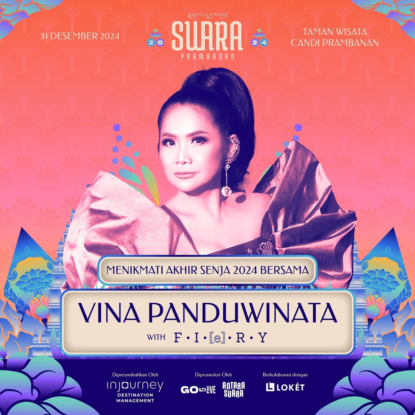 Event Vibes! Meriahkan Akhir Tahun 2024 serta Sambut Tahun Baru Dalam Harmoni Melalui Perhelatan Swara Prambanan