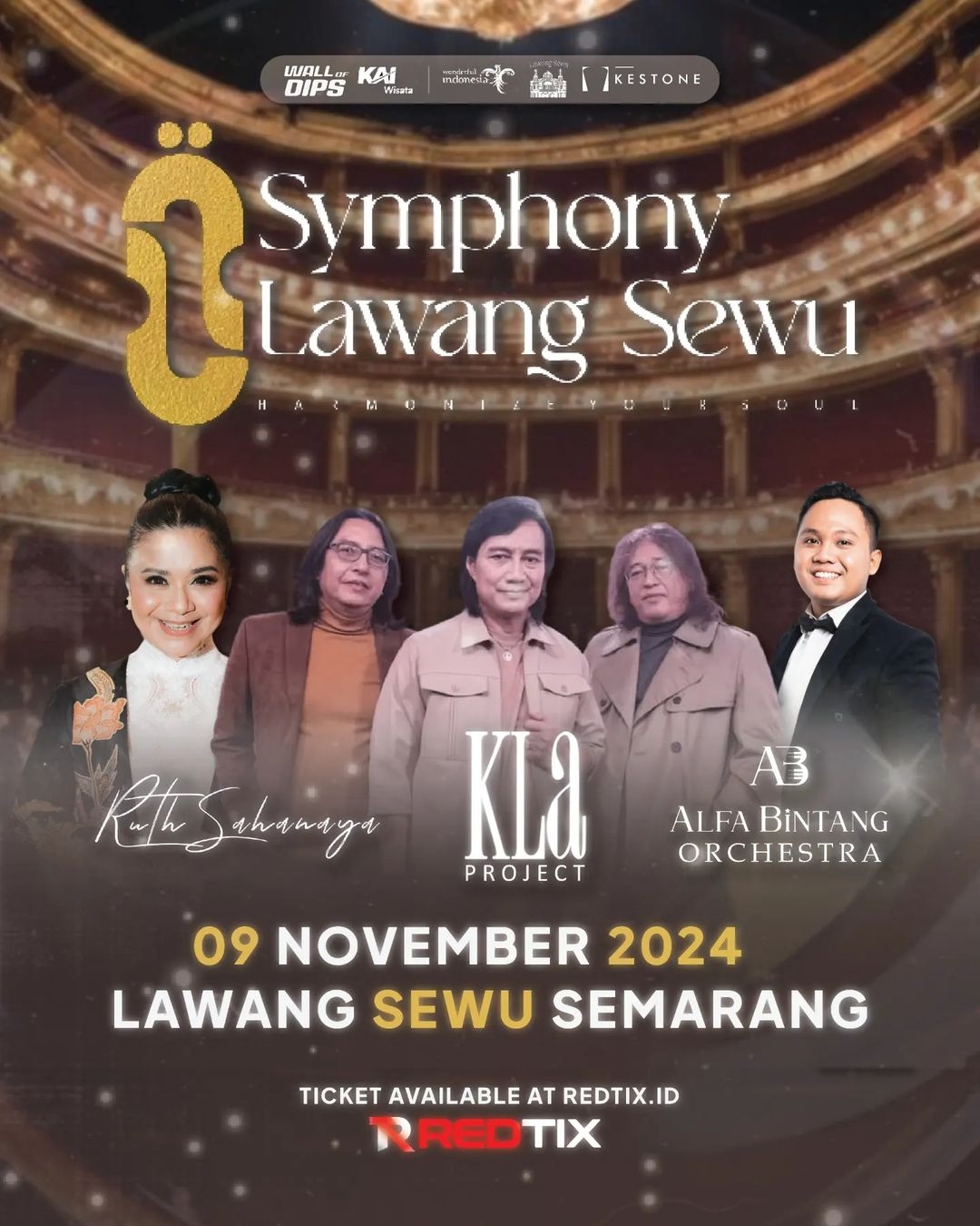 Event Vibes! Saksikan Penampilan Kla Project dan Ruth Sahanaya di Symphony Lawang Sewu: Konser Megah yang Menghidupkan Keindahan Musik Indonesia