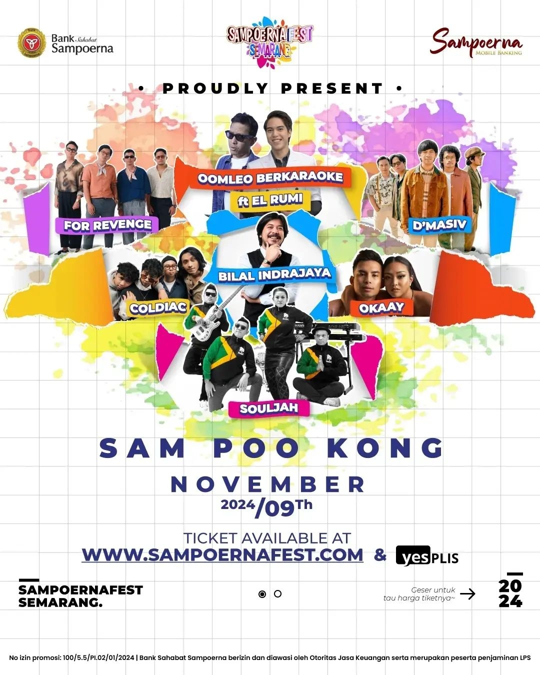 Event Vibes! Sampoerna Fest 2024 Guncang Semarang! Siapkan Dirimu Berpesta Musik di Tempat Wisata Sam Poo Kong yang Legendaris