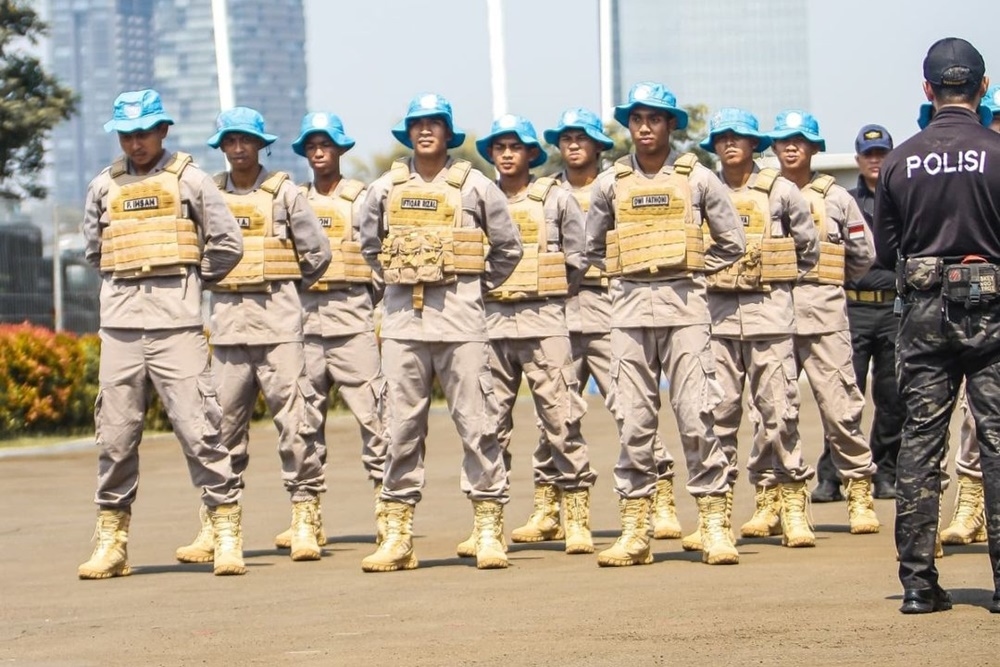 Dipimpin Khrisna Murti, Pemain Persijap Digembleng Ala Militer Tampil Layaknya Pasukan Perdamaian di Jakarta