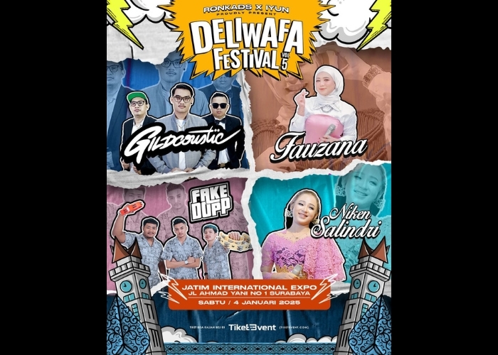 Event Vibes! Deliwafa Fest Vol.5: Pesta Musik dan Kreativitas Lokal Kembali Mengguncang Surabaya!