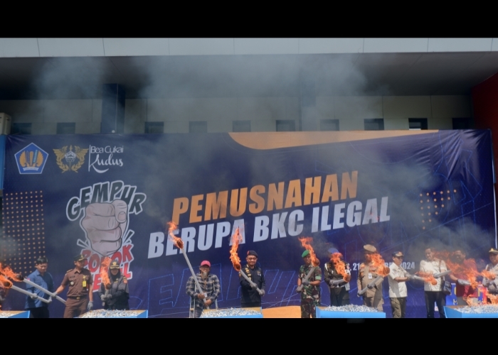 Bea Cukai Kudus Musnahkan 6 Juta Rokok Ilegal, Upaya Tegas Perangi Peredaran Barang Tanpa Cukai