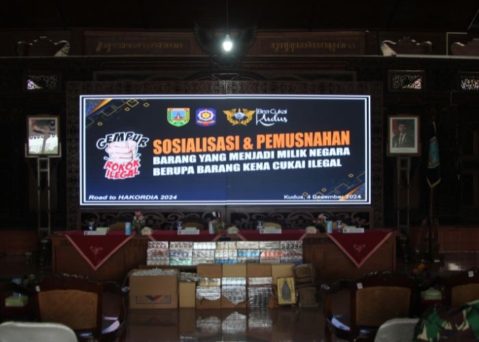 Jateng Update! Tutup Tahun 2024 dengan Manis, Bea Cukai Kudus Musnahkan 5,64 Juta Batang Rokok Ilegal: Komitmen Bersama Berantas Peredaran BKC Ilegal