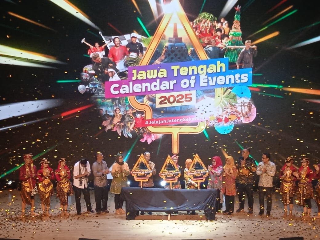 Jawa Tengah Resmi Luncurkan Calendar of Events 2025, Ayo Jelajah Jateng Sekarang, Nikmati Pengalaman Wisata Penuh Makna