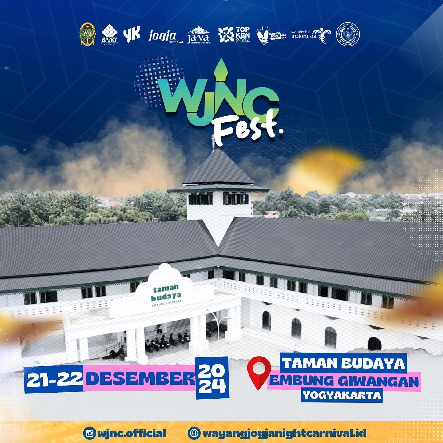 Event Vibes! Wayang Jogja Night Carnival Fest 2024 Kembali! Ada Fun Run, Festival Band, serta Penampilan Ngatmombilung dan Tami Aulia, Gratis Lho!