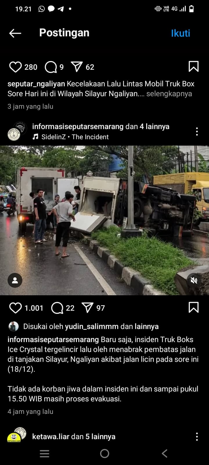 Tanjakan Silayur Masih Jadi Sumber Kecelakaan Maut di Semarang, Dishub Berlakukan Aturan Ketat
