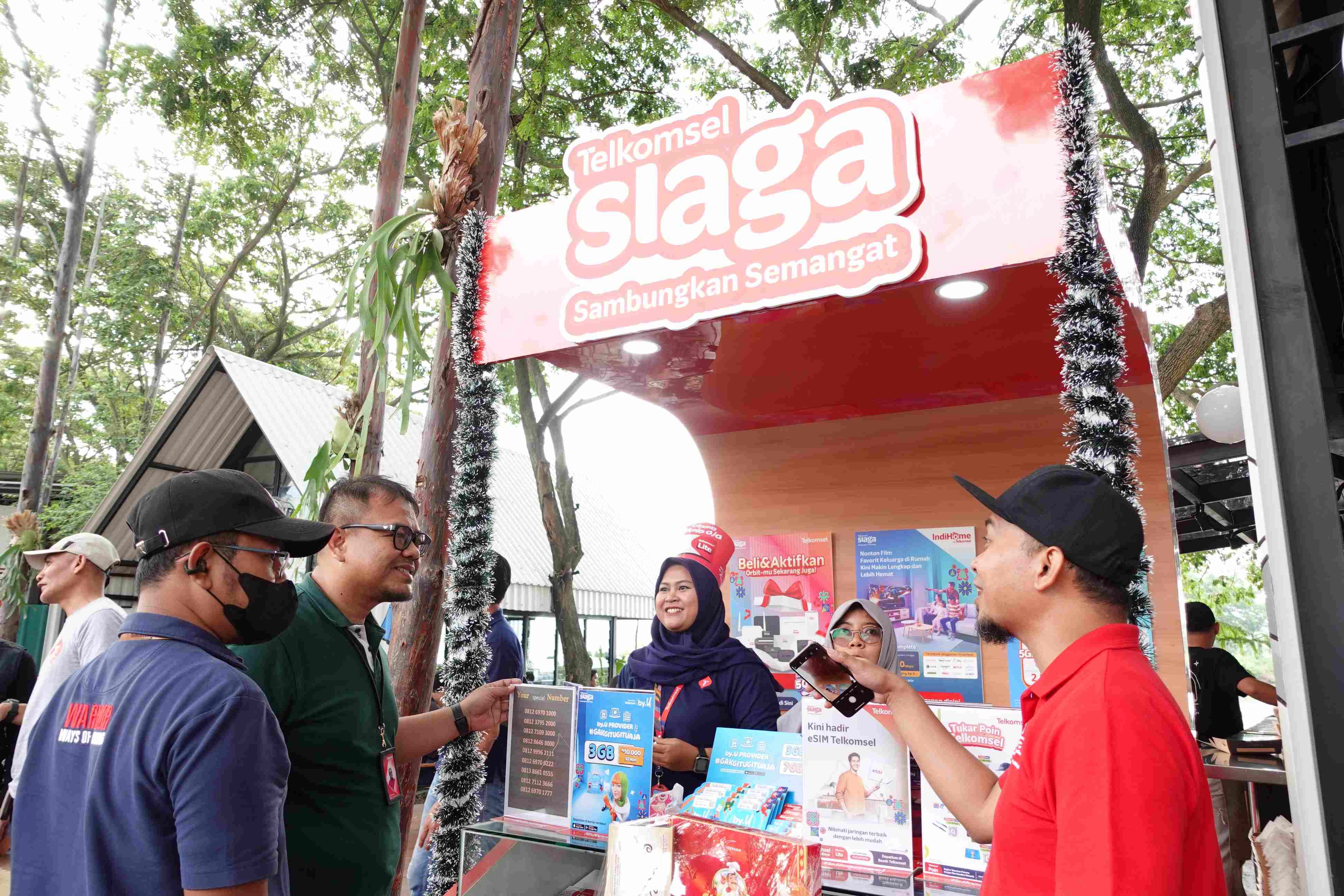 Telkomsel Catat Pertumbuhan Trafik Broadband 17,95 Persen, Sukses Sambungkan Semangat Pelanggan Selama Nataru 2024/2025